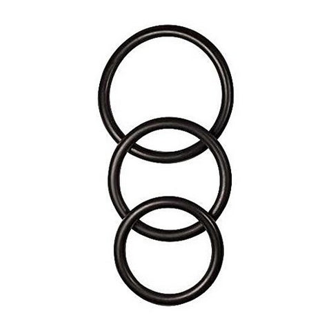 ANELLO FALLICO DI GOMMA (3 PZ)