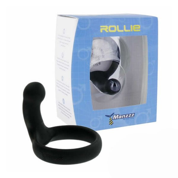 ANELLO FALLICO NERO MANZZZTOYS E21304